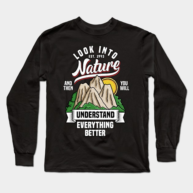 Wild nature Long Sleeve T-Shirt by ABCSHOPDESIGN